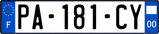 PA-181-CY