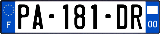 PA-181-DR