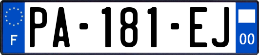 PA-181-EJ