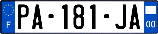 PA-181-JA
