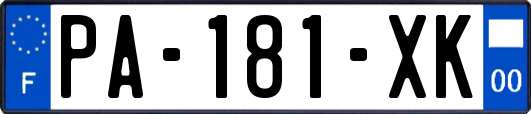 PA-181-XK