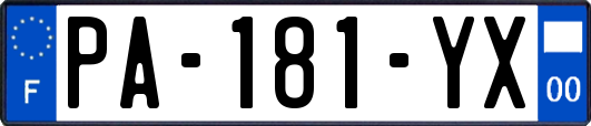 PA-181-YX