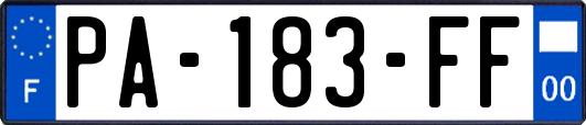 PA-183-FF