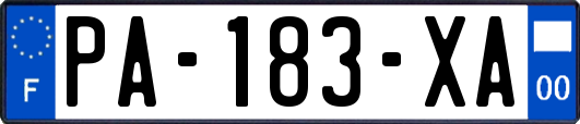 PA-183-XA