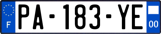 PA-183-YE