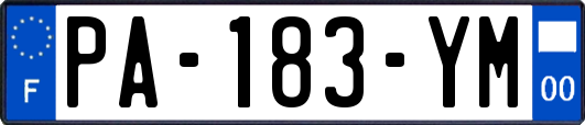 PA-183-YM
