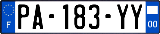 PA-183-YY