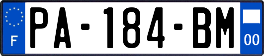 PA-184-BM