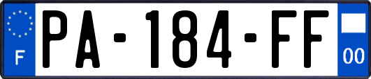 PA-184-FF