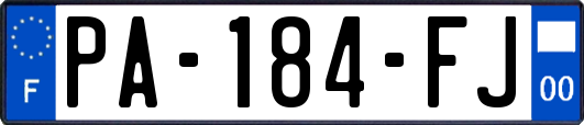 PA-184-FJ