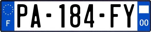 PA-184-FY