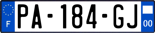 PA-184-GJ