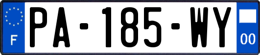 PA-185-WY