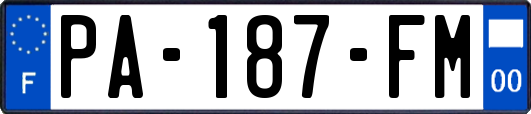PA-187-FM