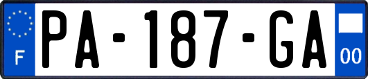 PA-187-GA