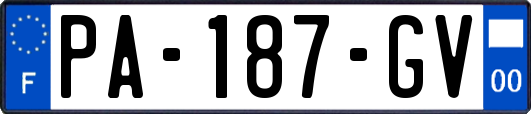 PA-187-GV