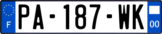 PA-187-WK