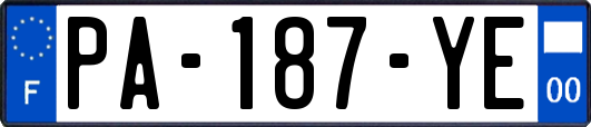 PA-187-YE