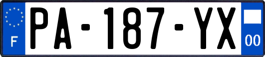 PA-187-YX