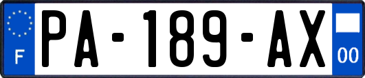 PA-189-AX