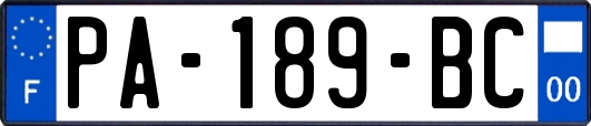PA-189-BC