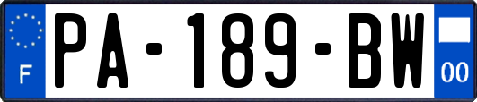 PA-189-BW