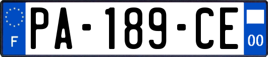 PA-189-CE
