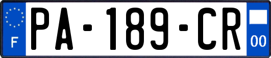 PA-189-CR