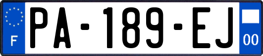 PA-189-EJ