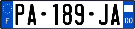 PA-189-JA