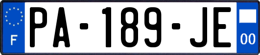 PA-189-JE