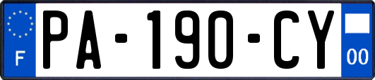 PA-190-CY