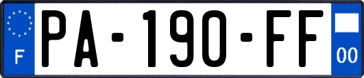 PA-190-FF