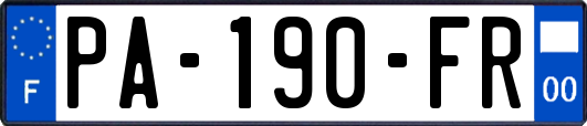 PA-190-FR