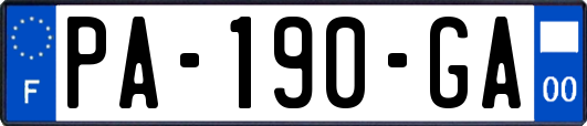 PA-190-GA