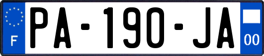 PA-190-JA