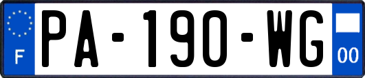 PA-190-WG