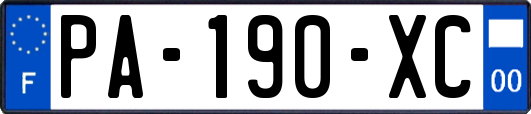 PA-190-XC