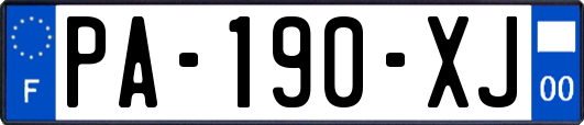 PA-190-XJ