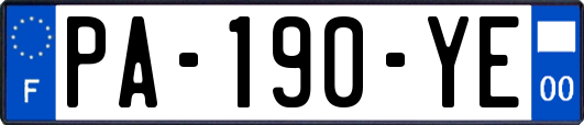 PA-190-YE