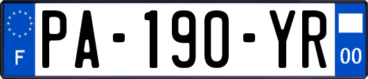 PA-190-YR