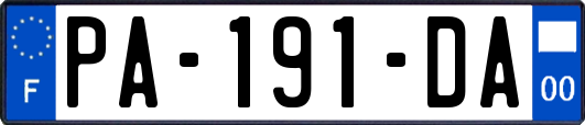 PA-191-DA