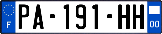 PA-191-HH