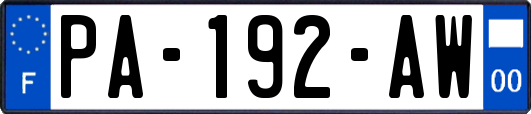 PA-192-AW
