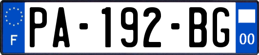 PA-192-BG