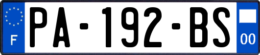 PA-192-BS