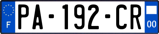 PA-192-CR