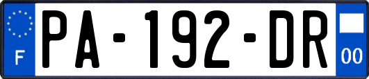 PA-192-DR