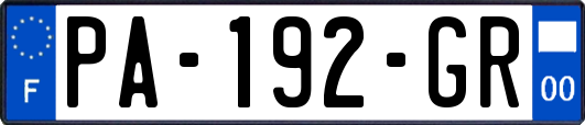 PA-192-GR