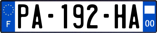 PA-192-HA